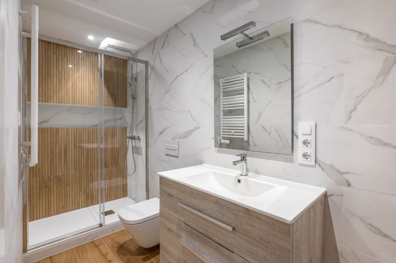 Wide Picture of Modern Bathroom